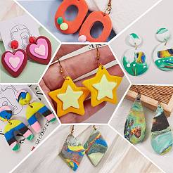 DIY резцы установить серьги изготовление наборов для поиска DIY-SZ0007-28