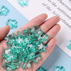 Прозрачные акриловые бусины TACR-S154-32B-68