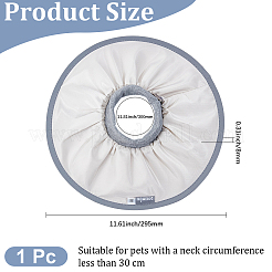 Collier imperméable en polyester pour animaux de compagnie&nbsp;AJEW-WH20816-177A
