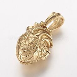 Подвески-медальоны из нержавеющей стали 304 X-STAS-P137-19G