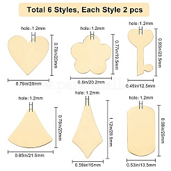Подвески из нержавеющей стали 304&nbsp;STAS-SC0001-78G