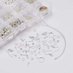 Металлические наборы ювелирных изделий&nbsp;DIY-YW0001-23S