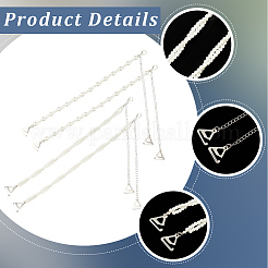 2 пара 2 стилей бретелей для бюстгальтера из АБС-пластика с имитацией жемчуга и нескользящей цепочкой FIND-CY0001-25