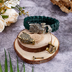 2 шт. 2-х цветные латунные бусины для повседневного ношения FIND-NB0006-48