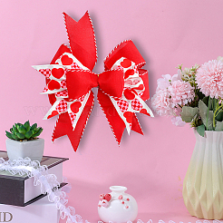 Большой бант из полиэстера FIND-WH0126-414E