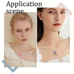 Подвески из непрозрачной смолы 30 шт.&nbsp;RESI-YW0005-27