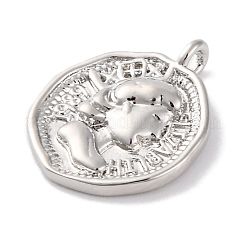 Латунные подвески&nbsp;KK-S403-02P