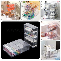 4-lagige Aufbewahrungsbox für Sonnenbrillen aus Acryl&nbsp;AJEW-WH0596-975