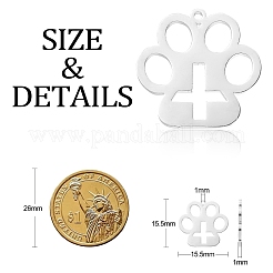 Подвески из нержавеющей стали 314 STAS-CJC0013-01P