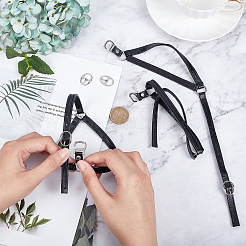 Шнурки из искусственной кожи FIND-WH0099-90