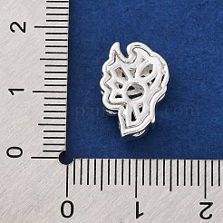 Стойки обшивки латунь микро проложить кубического циркония бусы KK-Z082-10S