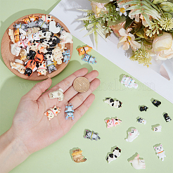 72 cabochon in resina opaca a tema Halloween in 24 stili&nbsp;CRES-ME0001-09