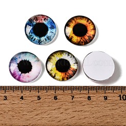 Cabochon in vetro trasparente stampato&nbsp;GL-CBAA22A-02