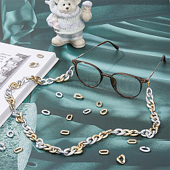 480 шт. 6 стильных пластиковых соединительных кольца ccb CCB-HY0001-06