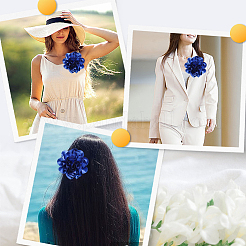 1 шт. броши из полиэстера&nbsp;JEWB-CN0001-07F