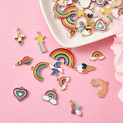 Подвески из эмали и сплава ENAM-PJ0001-01