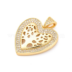 Латунные микро проложить кубического циркония подвески KK-D325-59G-02