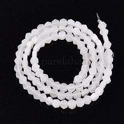 Natürliche weiße Jade perlen Stränge&nbsp;GG-N002-02A-06