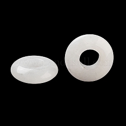 Натуральный белый нефрит европейский бисер G-C134-01F