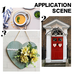 Незаконченная деревянная форма выреза сердца WOOD-WH0101-37B