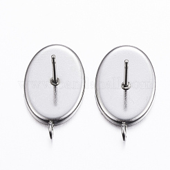 Серьги-гвоздики из нержавеющей стали 304 STAS-H380-11P