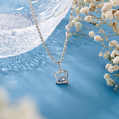 Антикоррозийные 1шт 925 подвески из стерлингового серебра с микропаве из кубических цирконий&nbsp;STER-PH0001-24P