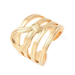 Открытые кольца манжеты из нержавеющей стали 304&nbsp;RJEW-H266-05B-G