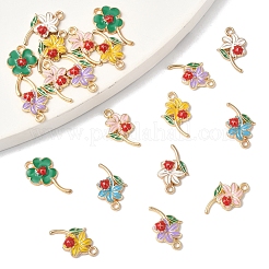 24шт 6 стиля подвески из сплава с эмалью&nbsp;FIND-FS0004-18