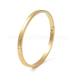 3шт набор из 3-х цветных текстурированных браслетов из нержавеющей стали 304 BJEW-F464-04