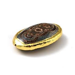 Тибетского стиля бусы дзи&nbsp;LS-KK-F836-07A-G