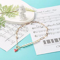 Стеклянные под жемчуг бисера ожерелья&nbsp;NJEW-TA00004