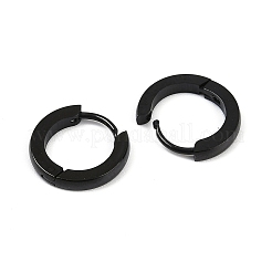 Персонализированные серьги-кольца унисекс из нержавеющей стали 304&nbsp;X-EJEW-G121-47-1