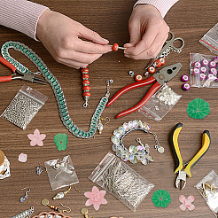 24 шт. 7 стиля имитация лотоса/листьев лотоса акриловые колпачки для бусин&nbsp;FIND-DR001-42