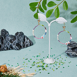 219 г 15 вида стеклянных стеклянных бусин и круглых бусин SEED-DC0001-03