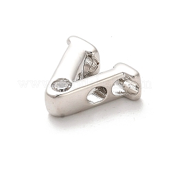 Стойки обшивки латунь кубического циркония бусы KK-L210-008P-V