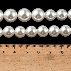 Stränge aus galvanisiertem Glasimitat-Perlen&nbsp;EGLA-A049-02