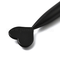 Сердце абс пластик нейл-арт стразы ручки-пипетки AJEW-C040-02G