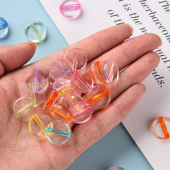 Прозрачные акриловые бусины TACR-S154-09A