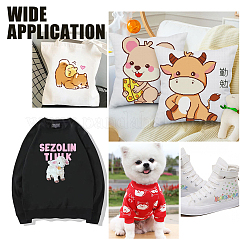 А4 бумага для термопереноса для домашних животных&nbsp;LS-DIY-WH0043-15A