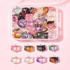 50шт стеклянные подвески&nbsp;PALLOY-FS00030