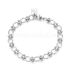 Messingkette Armbänder&nbsp;BJEW-N032-03P