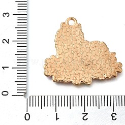 Подвески из сплава с эмалью в виде животных и цветов&nbsp;ENAM-Q508-01C