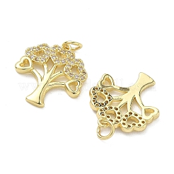 Латунные микро проложить кубического циркония подвески&nbsp;KK-A282-12G