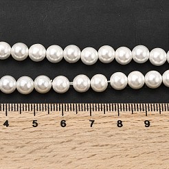 Гальванические оболочки жемчужные бусы пряди&nbsp;BSHE-K017-6mm