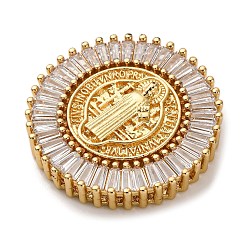 Латунные микро проложить кубического циркония подвески&nbsp;KK-U076-12G-A