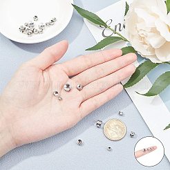 304 нержавеющая сталь бусины со стразами STAS-UN0008-49P