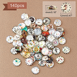 1 sacchetto di cabochon in vetro con immagini stampate&nbsp;GGLA-PH0001-23