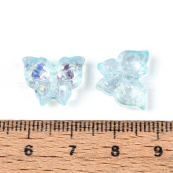 Galvanisieren transparente Glasperlen Stränge&nbsp;EGLA-T029-06A