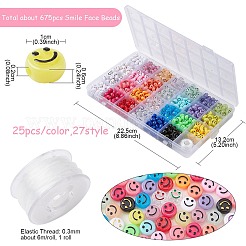 Набор для изготовления растягивающегося браслета с улыбающимся лицом своими руками&nbsp;DIY-YW0007-61