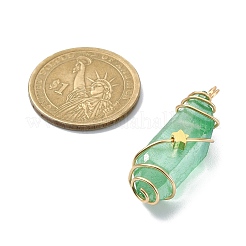 Гальванические хрустальные подвески природного кварца PALLOY-JF02087-02